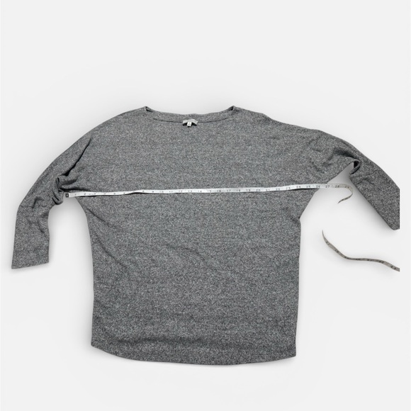 Lucky Brand Heather Gray Knit Top Size Medium - Picture 4 of 4